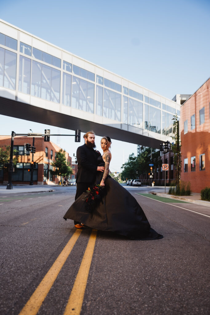 Engagement photos downtown Des Moines Iowa Court ave best engagement locations Des Moines Iowa