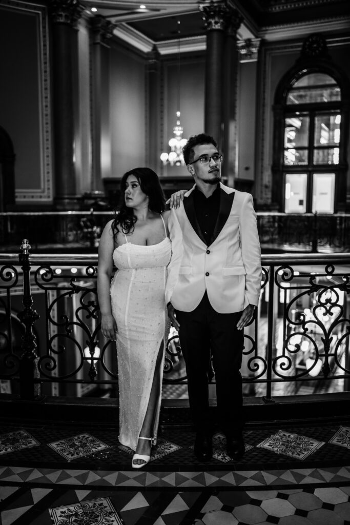 Engagement photos Iowa State Capitol Des Moines Iowa