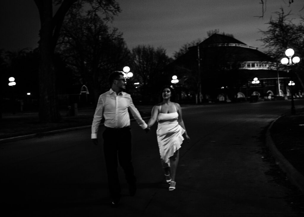 Engagement photos Iowa State Fair Grounds Des Moines Iowa