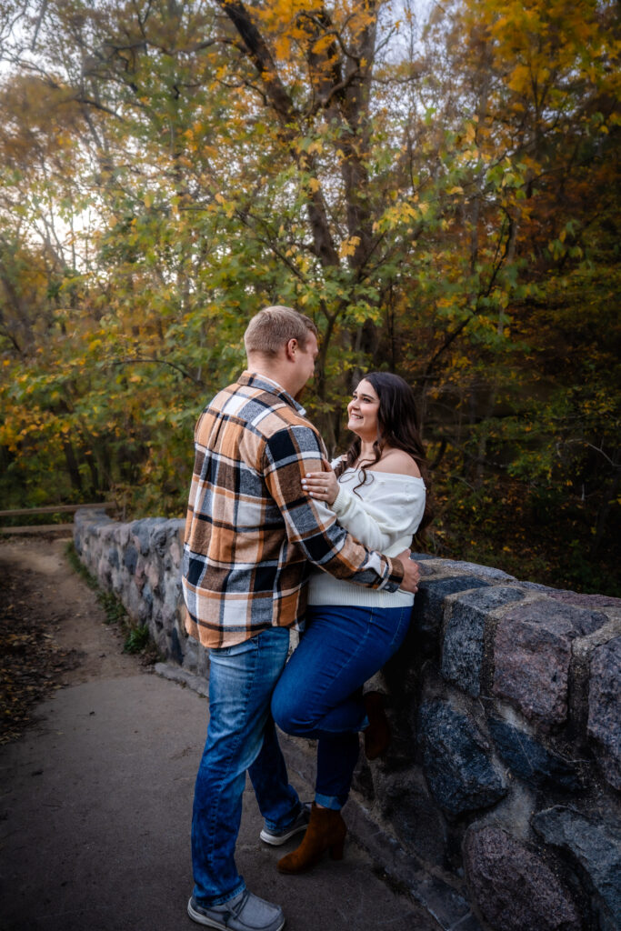 Engagement photos ledges state park best engagement locations Des Moines Iowa