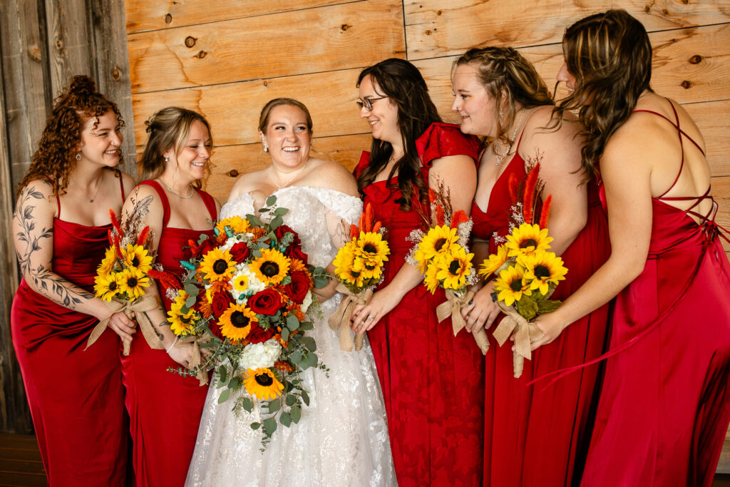Sunset Ridge Barn wedding venue Des Moines Iowa Wedding photography