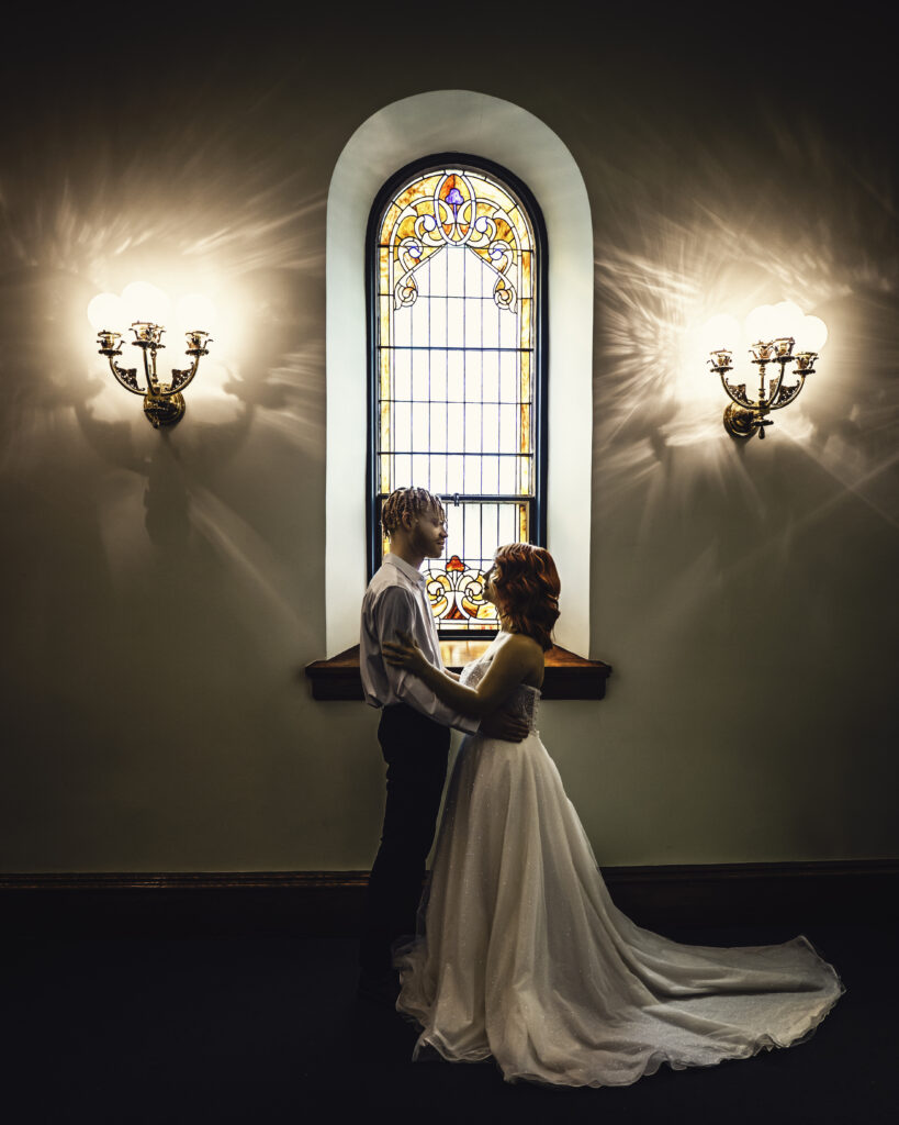 Iowa wedding photographer Des Moines Wedding Photographer Saints Center wedding venue