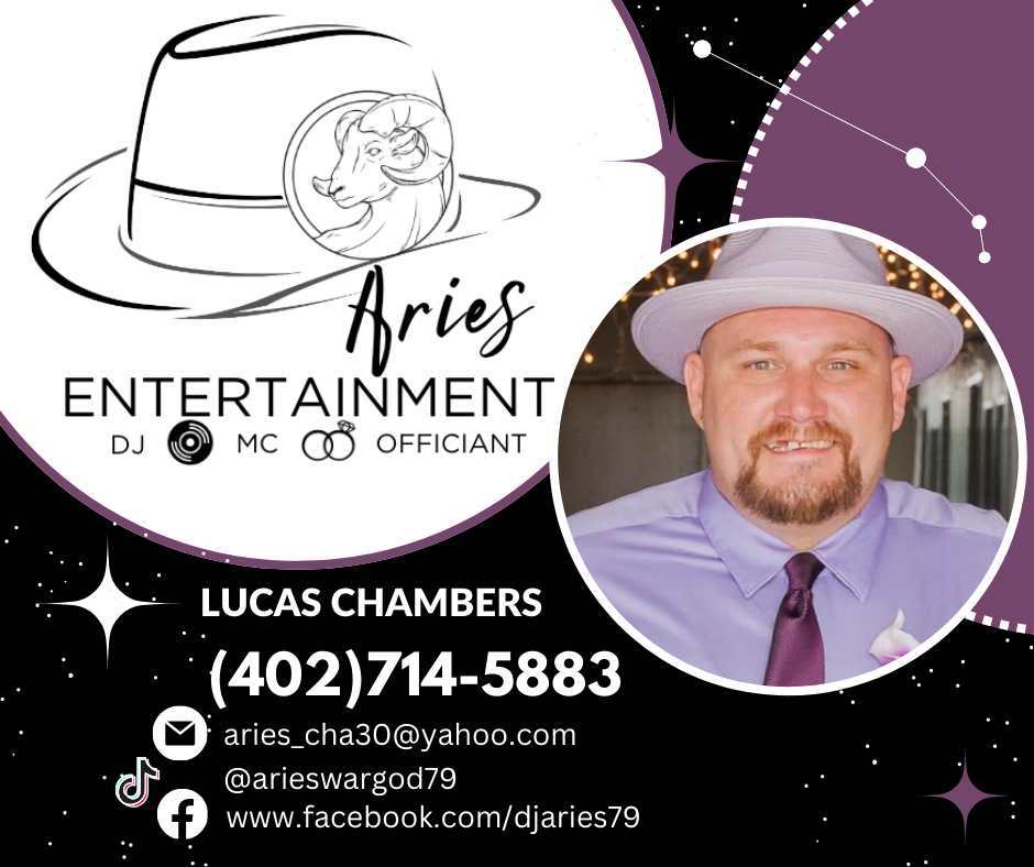 Aries Entertainment Iowa DJ and officiant